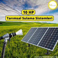 10  Hp Güneş Enerjili Tarımsal Sulama Sistemi