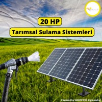 20 Hp Güneş Enerjili Tarımsal Sulama Sistemi